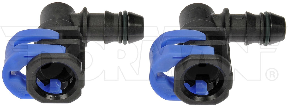 Dorman - OE Solutions Fuel Line Connector 5/16 In. Fuel Line Connector with Elbow 90 To 3/8 In. Barbed 800-566
