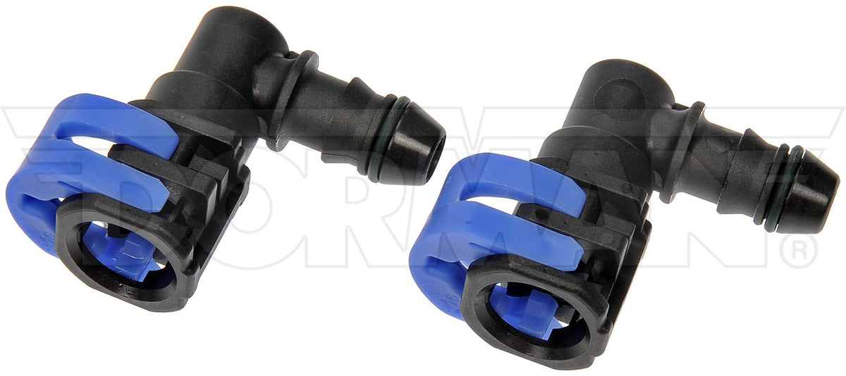 Dorman - OE Solutions Fuel Line Connector 5/16 In. Fuel Line Connector with Elbow 90 To 3/8 In. Barbed 800-566