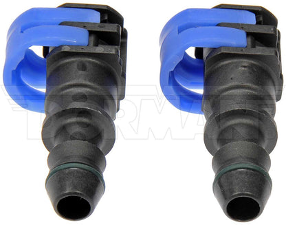 Dorman Fuel Line Connector 5/16" Straight To 3/8" Barbed with Extreme Underhood Conditions 800-568