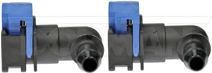 Dorman Fuel Line Connector 1/2 In. Barbed Elbow 90 To 3/8 In. 800-569