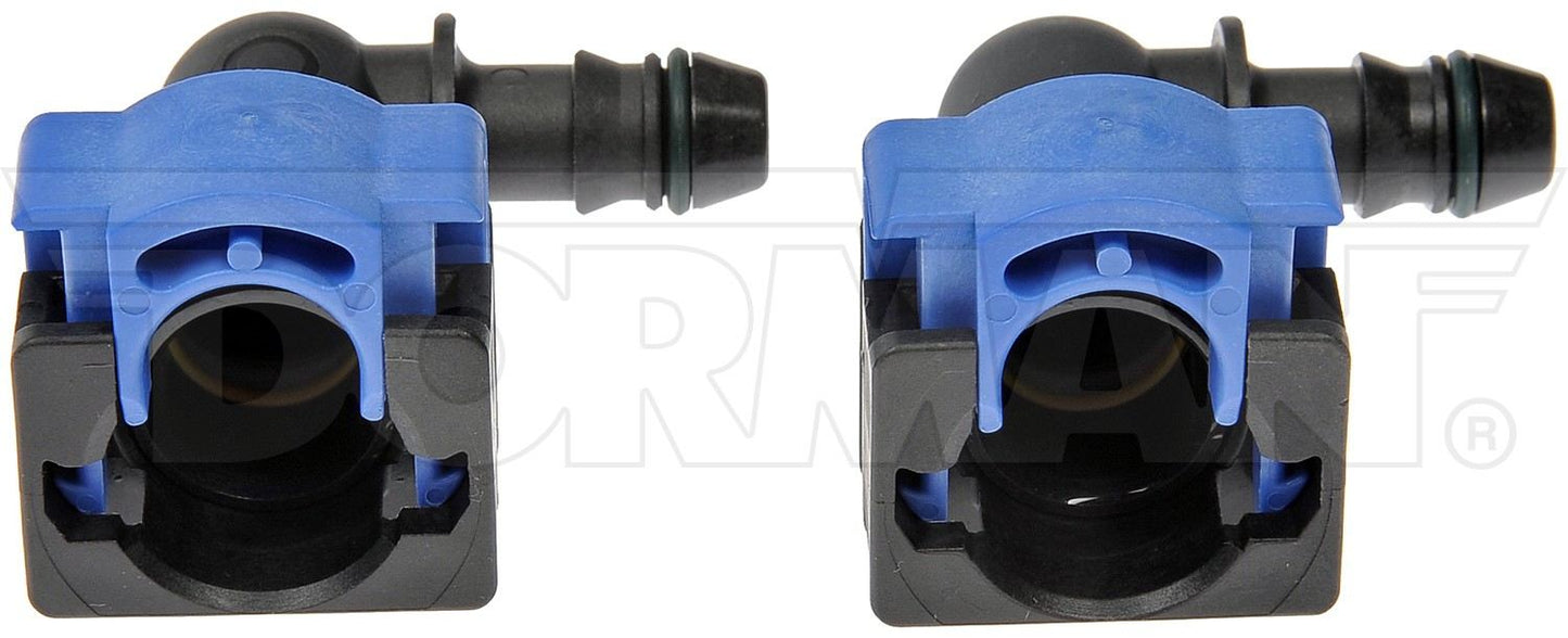 Dorman Fuel Line Connector 1/2 In. Barbed Elbow 90 To 3/8 In. 800-569