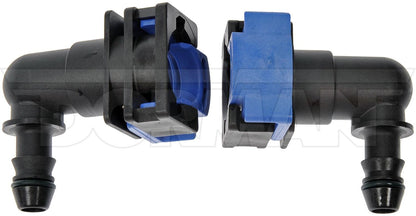 Dorman Fuel Line Connector 1/2 In. Barbed Elbow 90 To 3/8 In. 800-569
