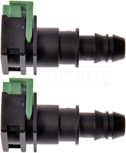 Dorman - OE Solutions Fuel Line Connector 12 mm with Straight To 1/2 In. Barbed 800-595