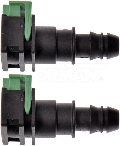 Dorman - OE Solutions Fuel Line Connector 12 mm with Straight To 1/2 In. Barbed 800-595