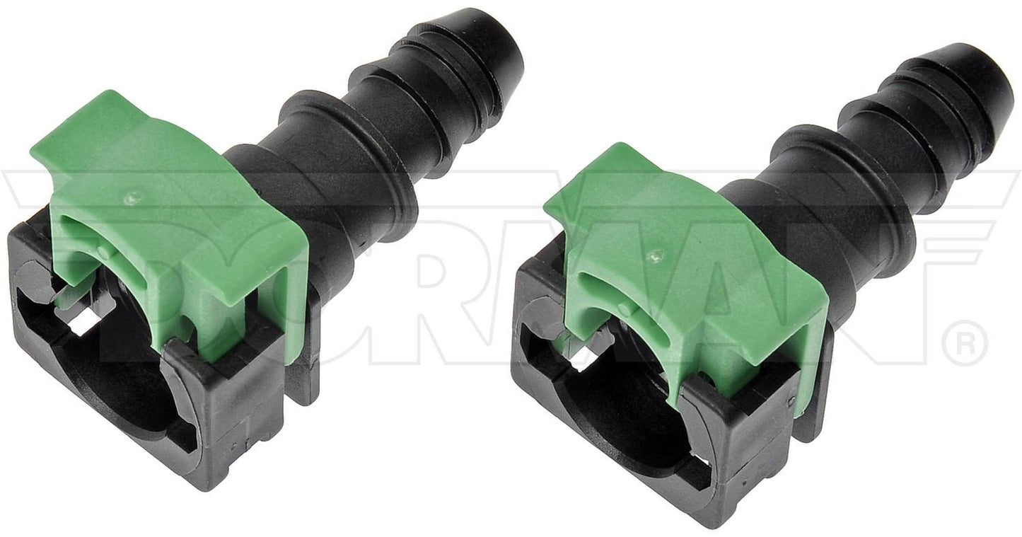 Dorman - OE Solutions Fuel Line Connector 12 mm with Straight To 1/2 In. Barbed 800-595