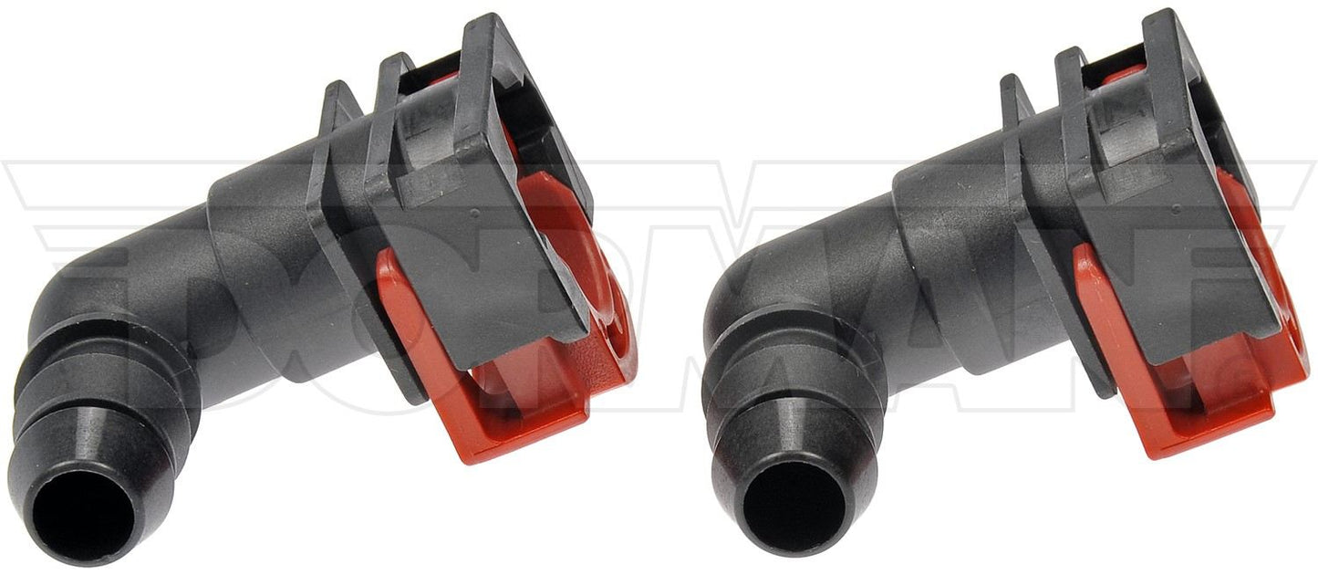 Dorman Fuel Line Connector 1/2 In. with Elbow 90 To 1/2 In. Barbed 800-596