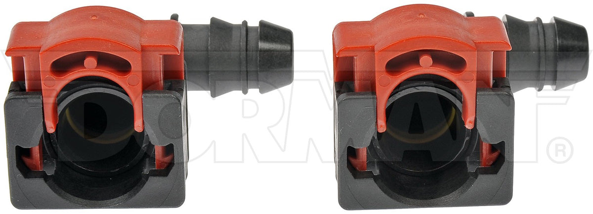 Dorman Fuel Line Connector 1/2 In. with Elbow 90 To 1/2 In. Barbed 800-596