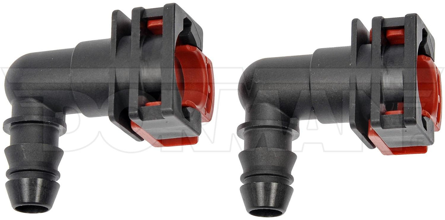 Dorman Fuel Line Connector 1/2 In. with Elbow 90 To 1/2 In. Barbed 800-596