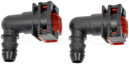 Dorman Fuel Line Connector 1/2 In. with Elbow 90 To 1/2 In. Barbed 800-596