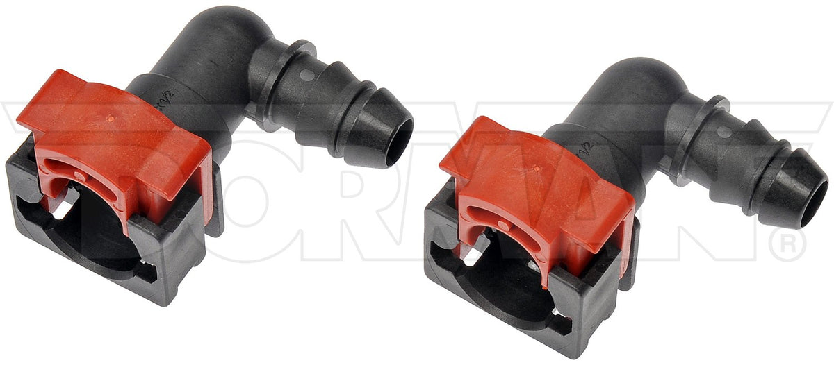 Dorman Fuel Line Connector 1/2 In. with Elbow 90 To 1/2 In. Barbed 800-596