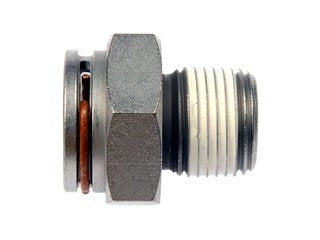 Dorman - OE Solutions Automatic Transmission Oil Cooler Line Connector with 3/8-18 In Thread for 2000-99 Workhorse, 2002-90 Chevrolet, GMC