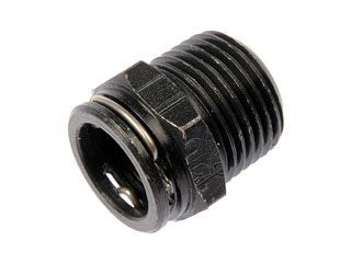 Dorman - OE Solutions Automatic Transmission Oil Cooler Line Connector with 3/8 Tube X 3/8-18In Thread for 2000-2009 Cadillac Chevrolet GMC Hummer