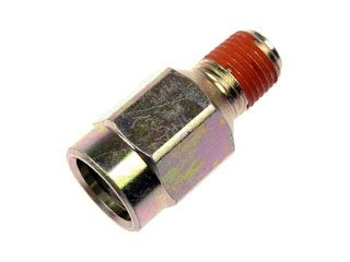 Dorman - OE Solutions Automatic Transmission Oil Cooler Line Connector 3/8 IN TUBE x 1/4IN-18 NPT for Dodge 2003-94 Jeep 2003-93 800-610