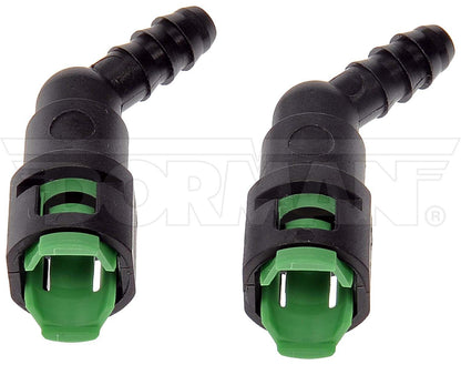 Dorman OE Solutions Fuel Line Connector 5/16 In. Barbed Elbow 45° for 5/16 In. Fuel Lines 800-763