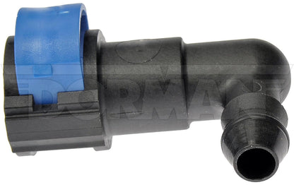 Dorman Fuel Line Connector 3/8" Elbow 90° to 3/8" Barbed with Direct Replacement for 800-770