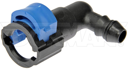 Dorman Fuel Line Connector 3/8" Elbow 90° to 3/8" Barbed with Direct Replacement for 800-770