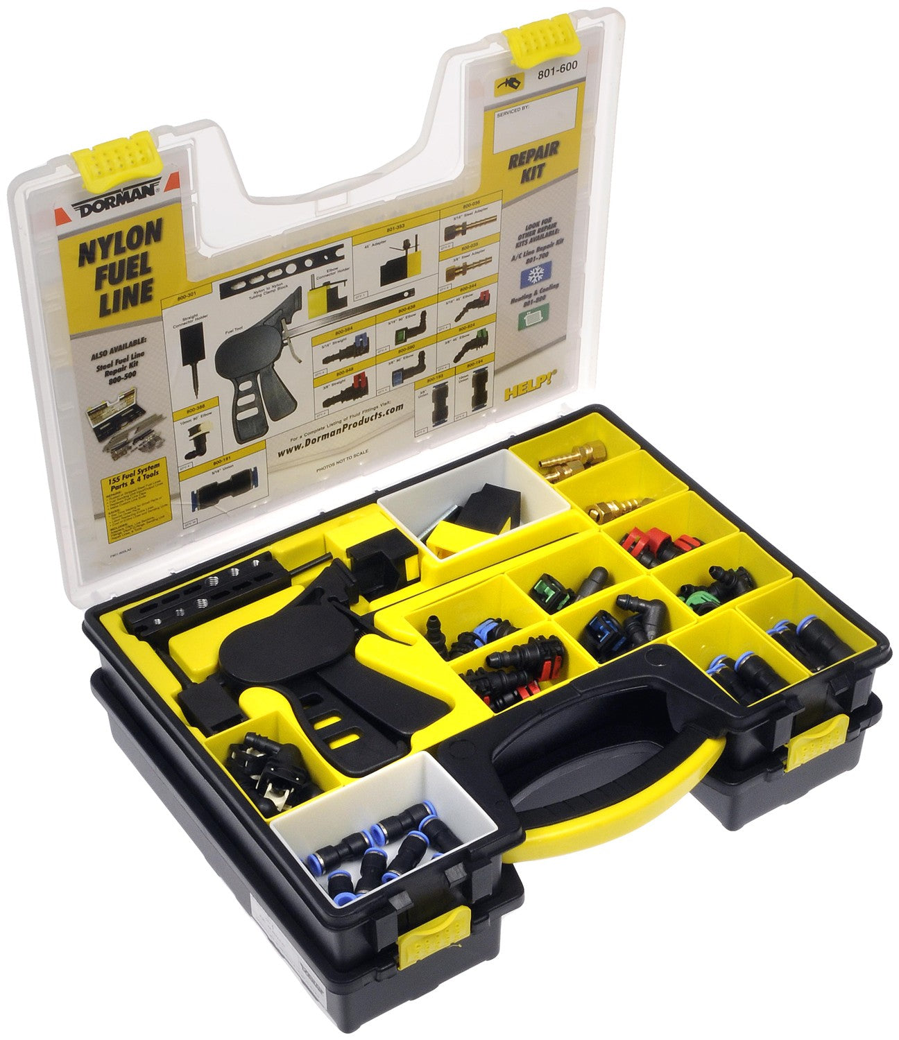 Dorman - OE Solutions Fuel Line Repair Kit with 83 connectors 801-600