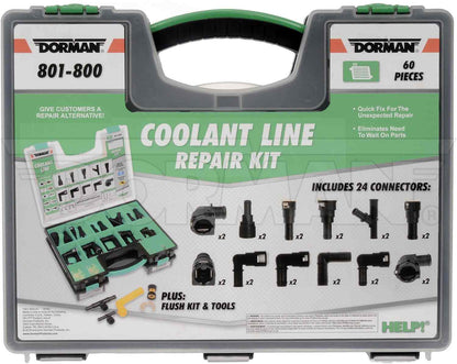 Dorman - OE Solutions HVAC Heater Hose Connector Tech Tray Coolant Line Repair 801-800