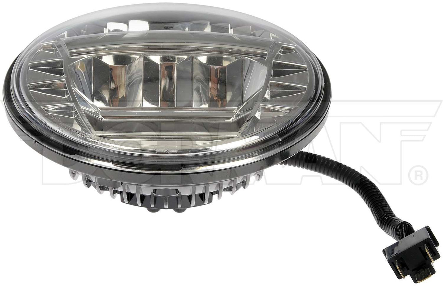 Dorman - HD Solutions Headlight Assembly 7-Inch Round LED Sealed Beam for 2007-2019 Mack MRU 888-5000