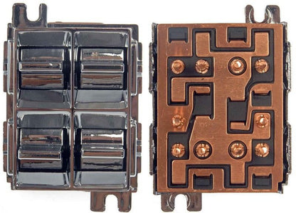 Dorman Door Window Switch Power Window Switch 4 Button for 1990-86 Buick Chevrolet Oldsmobile Pontiac Cadillac