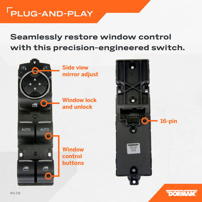 Dorman - OE Solutions Power Window Switch 901-218