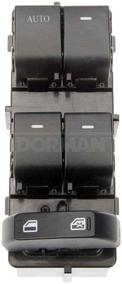 Dorman - OE Solutions Door Window Switch Master Switch Front Left 6 Button for 2010-2009 Ford F-150 Ford Lobo 2010 Lincoln Mark LT 901-227