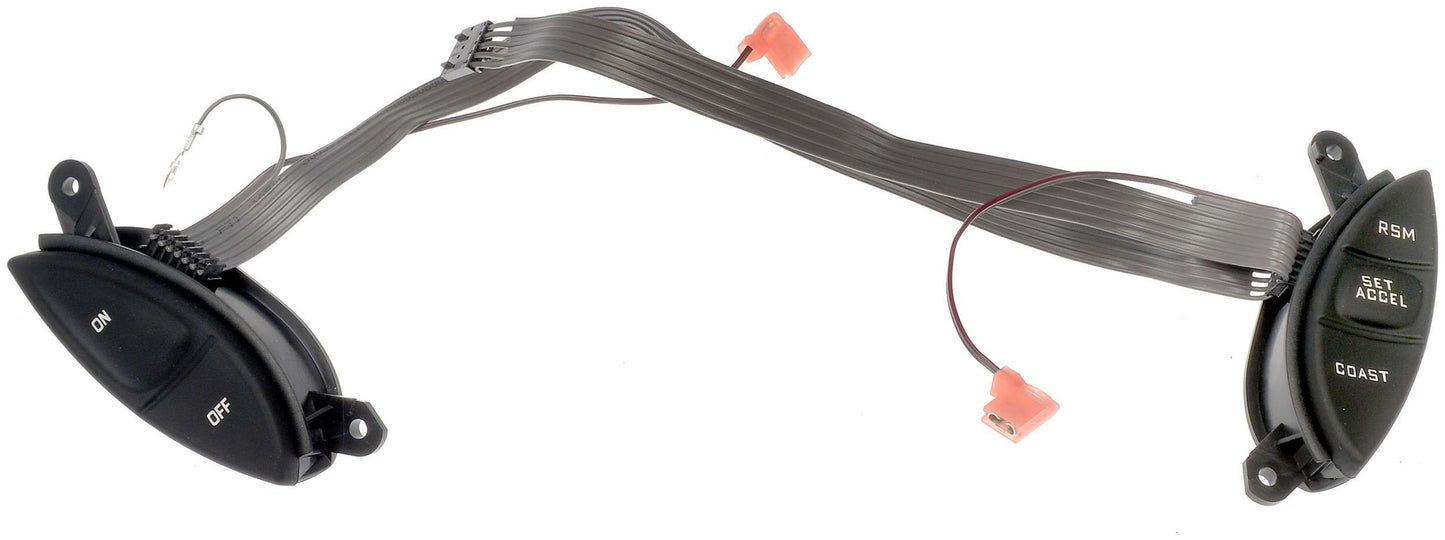 Dorman - OE Solutions Cruise Control Switch Steering Wheel Mounted for 2001-2008 Mercury, 2004-1998 Ford 901-399