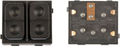 Dorman - OE Solutions Door Window Switch Power Window Switch with 2 Button for 1993-91 Chrysler, 1993-90 Dodge, 1993-91 Plymouth 901-404