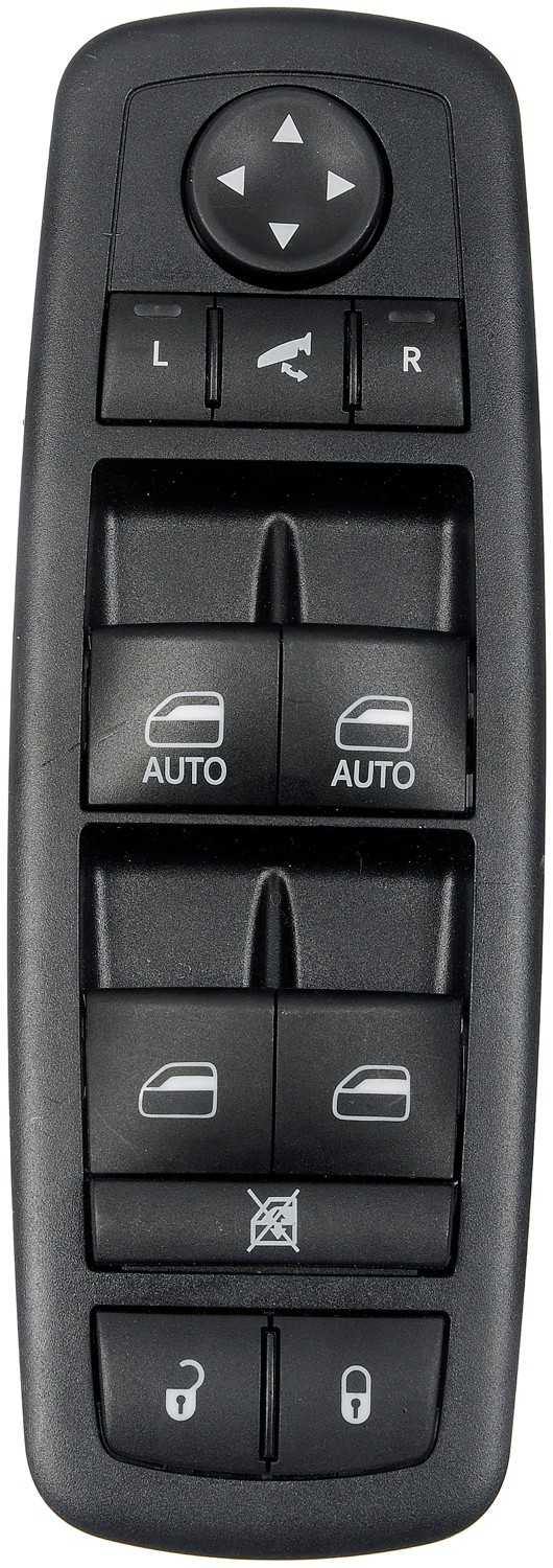 Dorman - OE Solutions Door Window Switch Master Switch Front Left 11 Button for 2015-12 Chrysler Dodge Ram 901-463
