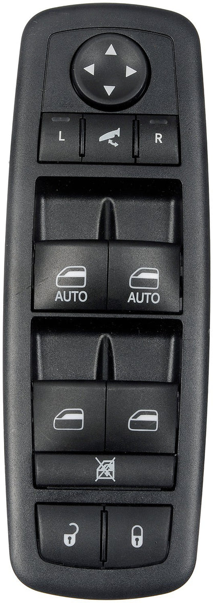 Dorman - OE Solutions Door Window Switch Master Switch Front Left 11 Button for 2015-12 Chrysler Dodge Ram 901-463