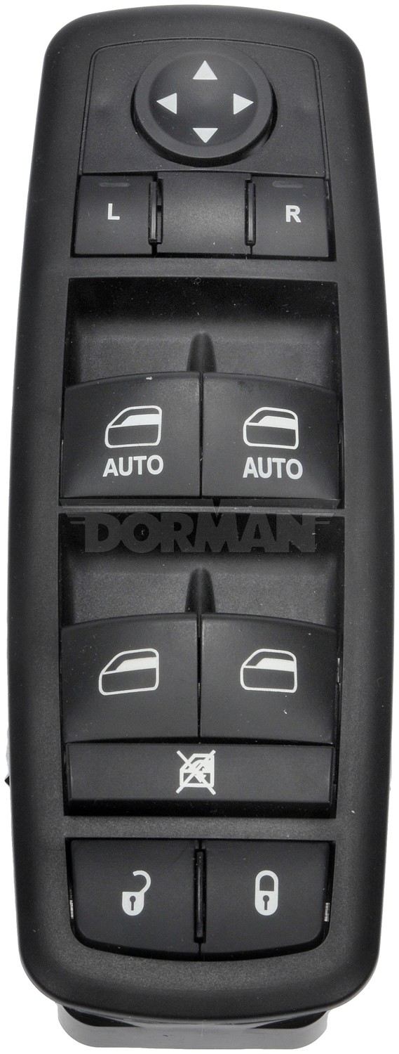 Dorman - OE Solutions Door Window Switch Master Window Switch Left Side 10 Button for 2011-2010 Chrysler Town & Country Dodge Grand Caravan 901-483