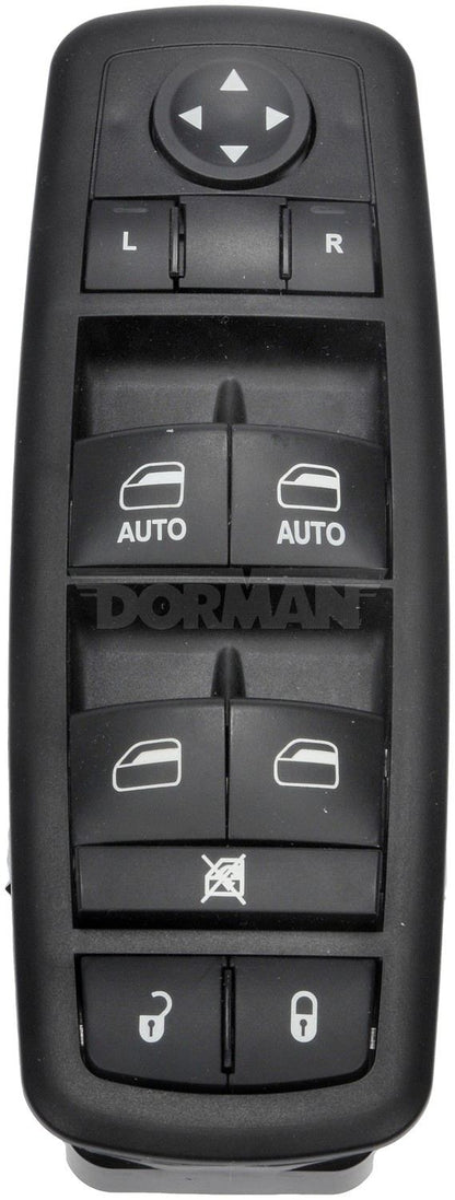 Dorman - OE Solutions Door Window Switch Master Window Switch Left Side 10 Button for 2011-2010 Chrysler Town & Country Dodge Grand Caravan 901-483