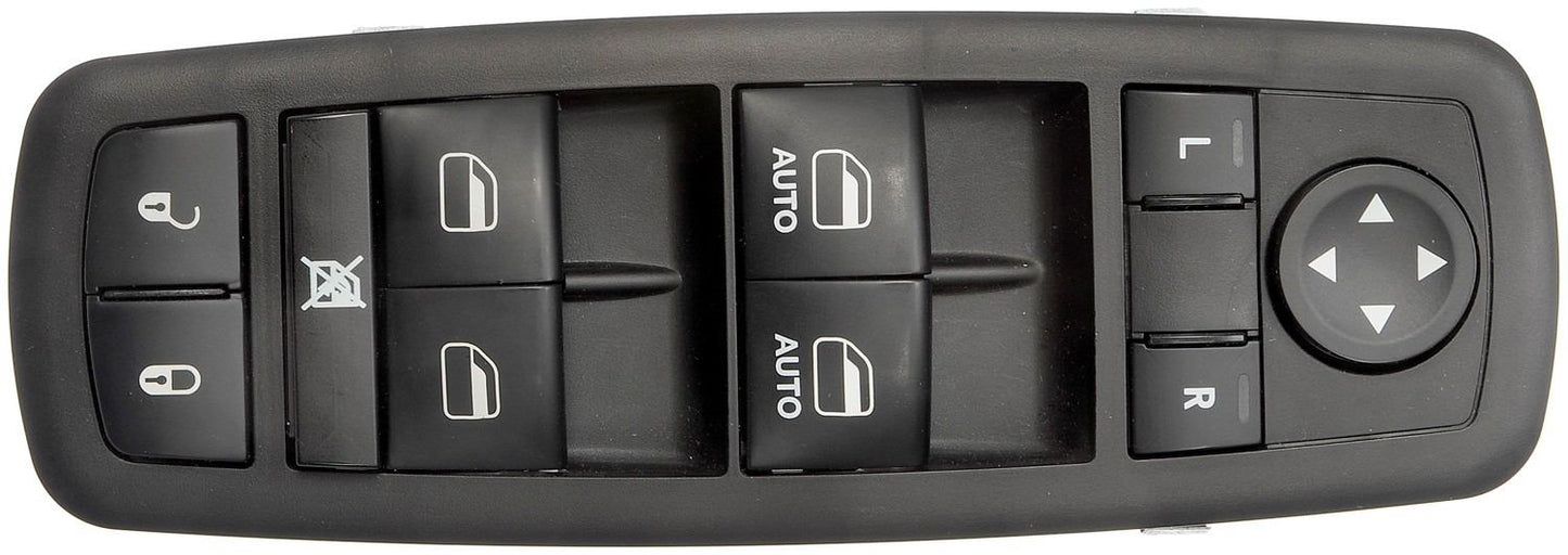Dorman Door Window Switch Master Window Switch for 2016-12 Chrysler Town & Country, 2020-12 Dodge Grand Caravan, 2015-12 Ram C/V 901-489