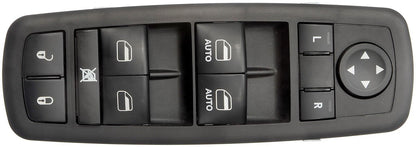 Dorman Door Window Switch Master Window Switch for 2016-12 Chrysler Town & Country, 2020-12 Dodge Grand Caravan, 2015-12 Ram C/V 901-489