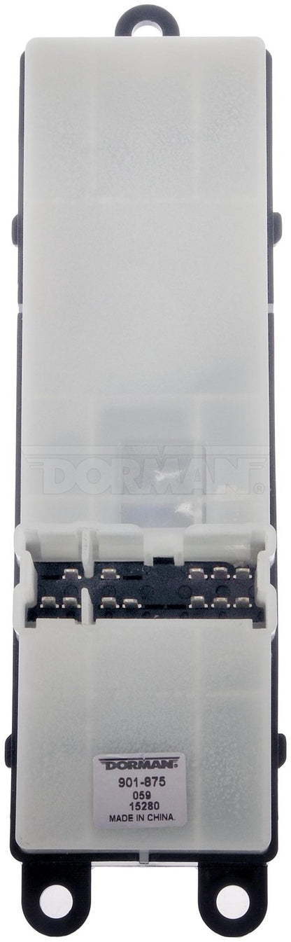 Dorman - OE Solutions Door Window Switch Power Window Switch with Master Switch for 2005-2007 Nissan Frontier and Xterra 901-875