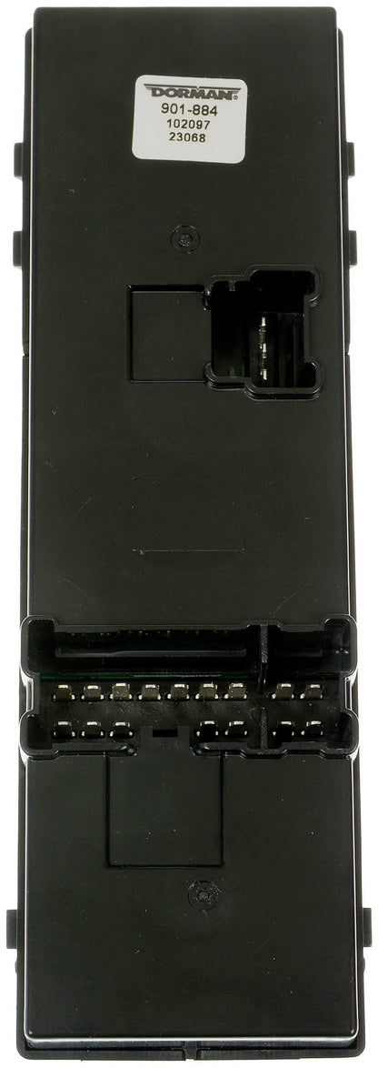 Dorman - OE Solutions POWER WINDOW SWITCH - FRONT LEFT, 6 BUTTON 901-884