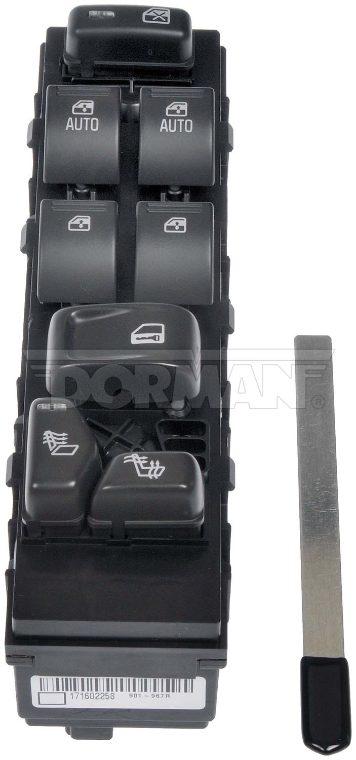 Dorman - OE Solutions REMANUFACTURED POWER WINDOW SWITCH 901-967R