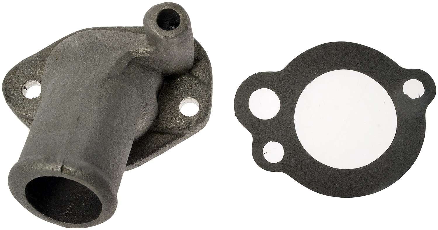 Dorman Water Neck, Thermostat Housing, Cast Iron, Natural, Gasket Style, Each