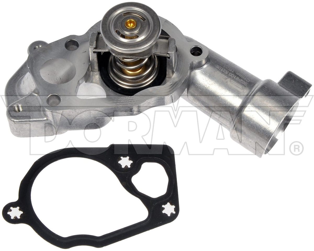 Dorman - OE Solutions Engine Coolant Thermostat Housing Assembly for 2006-2009 Buick Allure, Lacrosse, Rendezvous & Suzuki XL-7 902-2100