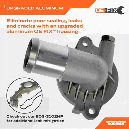 Dorman - OE Solutions THERMOSTAT HOUSING ASSEMBLY WITH THERMOSTAT 902-3035HP