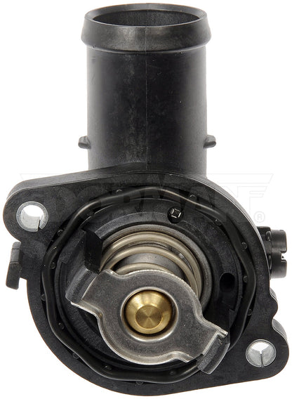 Dorman - OE Solutions Engine Coolant Thermostat Housing Assembly Integrated for 2017 Chrysler 2020 Dodge 2022 Jeep 2021 Ram 2014 Volkswagen