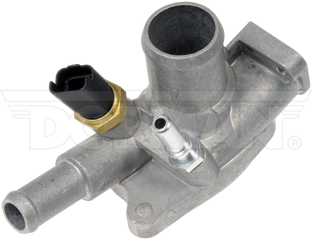 Dorman - OE Solutions Engine Coolant Thermostat Housing Assembly Integrated Thermostat Housing Assembly With Sensor for 2015-2017 Alfa Romeo Mito 2013-2016 Dodge Dart 2012-2017 Fiat 500 2014-2017 Fiat 500L 2016-2017 Fiat 500X 902-3041