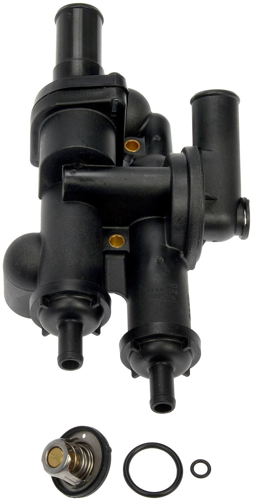 Dorman - OE Solutions Engine Coolant Thermostat Housing Assembly with durability for 2014-2020 Chrysler Dodge Jeep 902-319