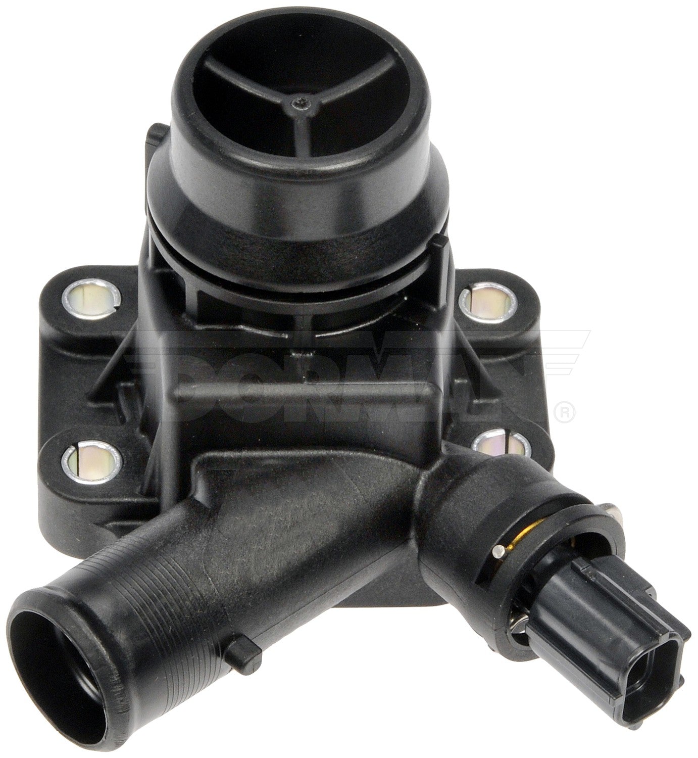 Dorman - OE Solutions Engine Coolant Thermostat Housing Assembly With Integrated Sensor For 2012-2008 Land Rover, 2016-2007 Volvo 902-421
