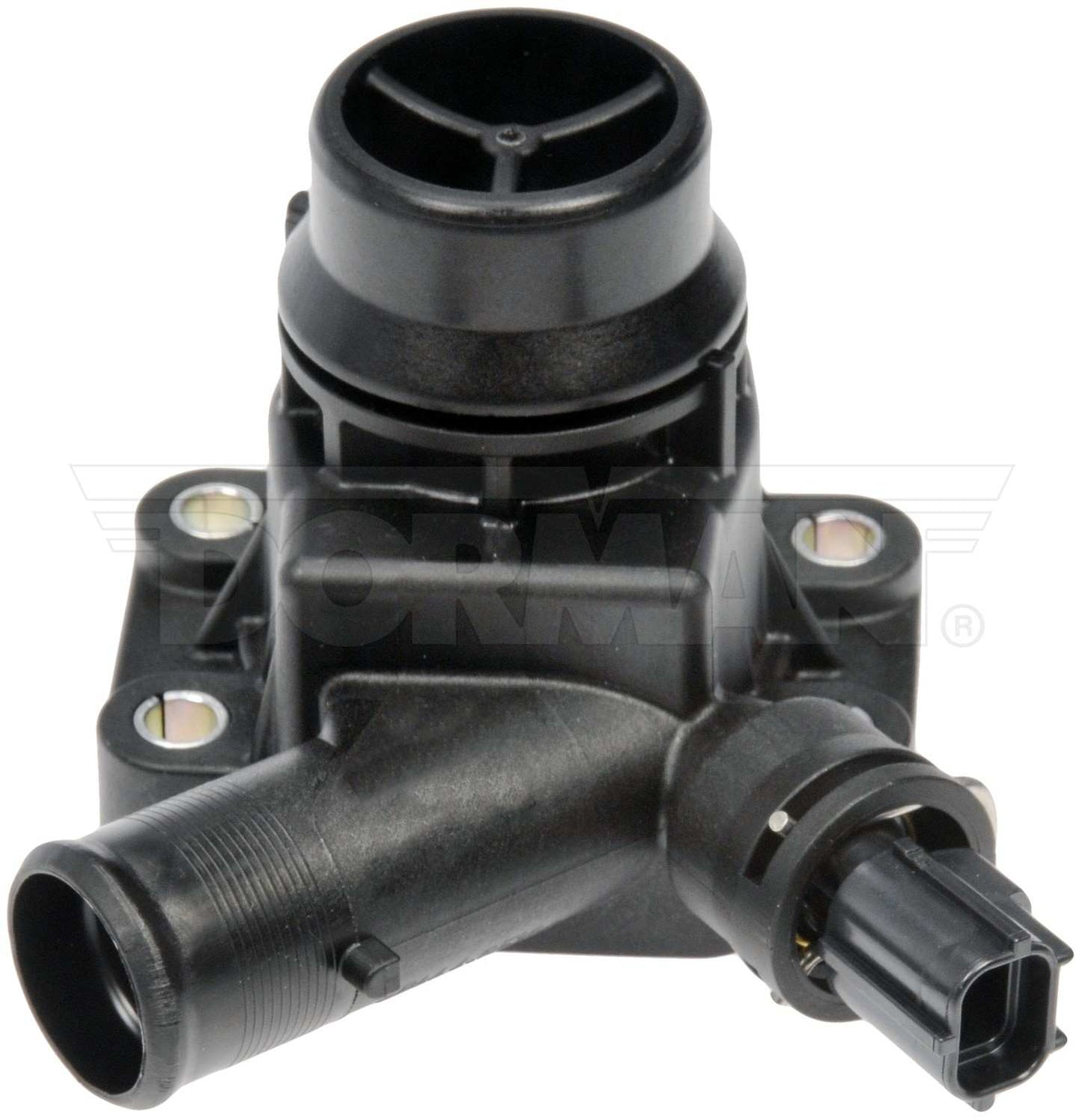 Dorman - OE Solutions Engine Coolant Thermostat Housing Assembly With Integrated Sensor For 2012-2008 Land Rover, 2016-2007 Volvo 902-421