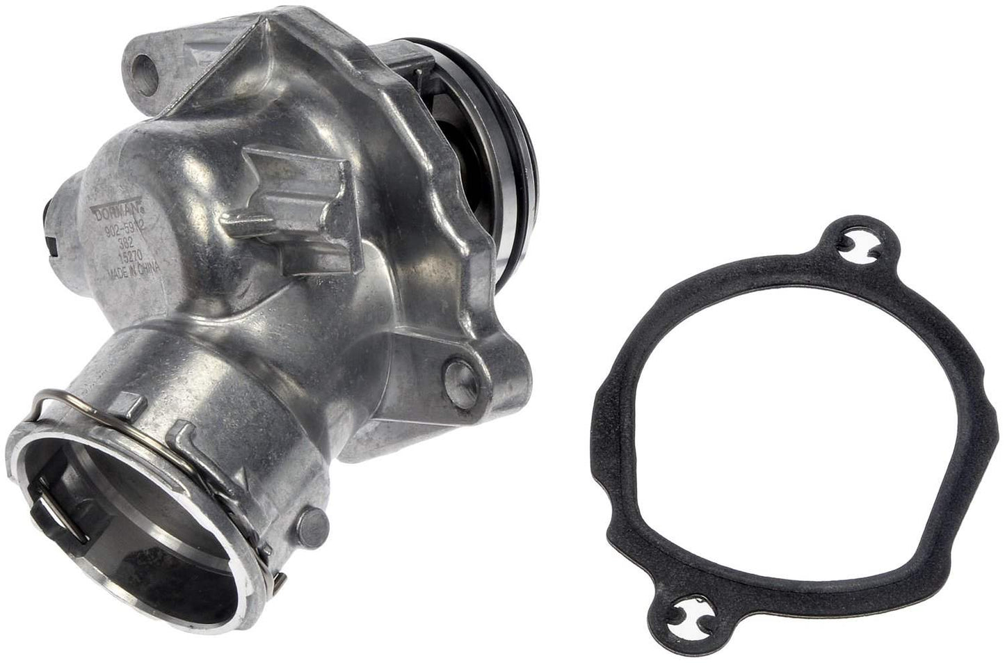 Dorman - OE Solutions Engine Coolant Thermostat Housing Assembly Integrated Thermostat Housing Assembly With Sensor for 2013-05 Mercedes-Benz 902-5912