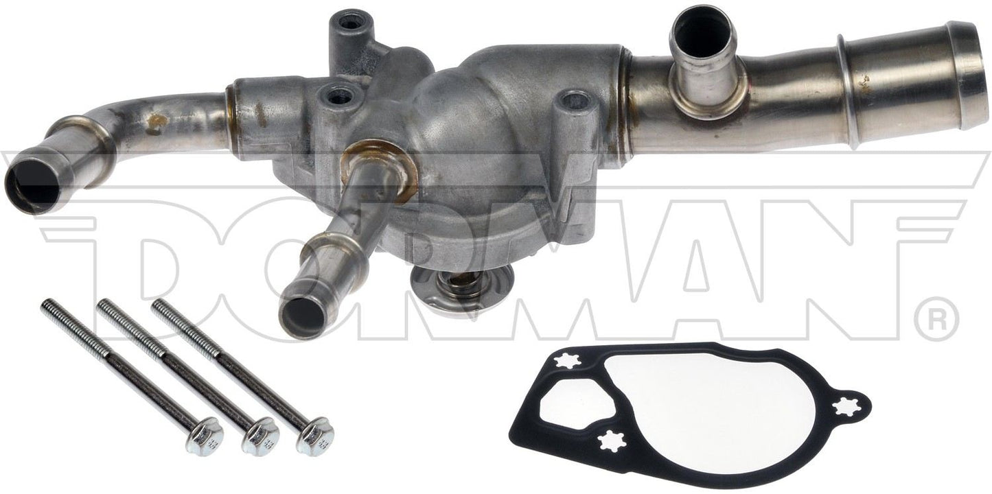 Dorman - OE Solutions Engine Coolant Thermostat Housing Assembly Integrated Thermostat Housing Assembly for 2016-10 Buick 2019-10 Cadillac 2020-08 Chevrolet 2017-10 GMC 2009-07 Pontiac 2010-07 Saturn 902-693
