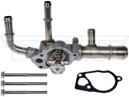 Dorman - OE Solutions Engine Coolant Thermostat Housing Assembly Integrated Thermostat Housing Assembly for 2016-10 Buick 2019-10 Cadillac 2020-08 Chevrolet 2017-10 GMC 2009-07 Pontiac 2010-07 Saturn 902-693