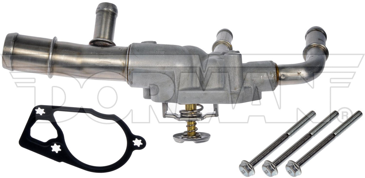 Dorman - OE Solutions Engine Coolant Thermostat Housing Assembly Integrated Thermostat Housing Assembly for 2016-10 Buick 2019-10 Cadillac 2020-08 Chevrolet 2017-10 GMC 2009-07 Pontiac 2010-07 Saturn 902-693