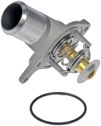 Dorman Engine Coolant Thermostat Housing Assembly with Integrated Design for 2002-2009 Cadillac Chevrolet GMC Hummer Isuzu Pontiac 902-700